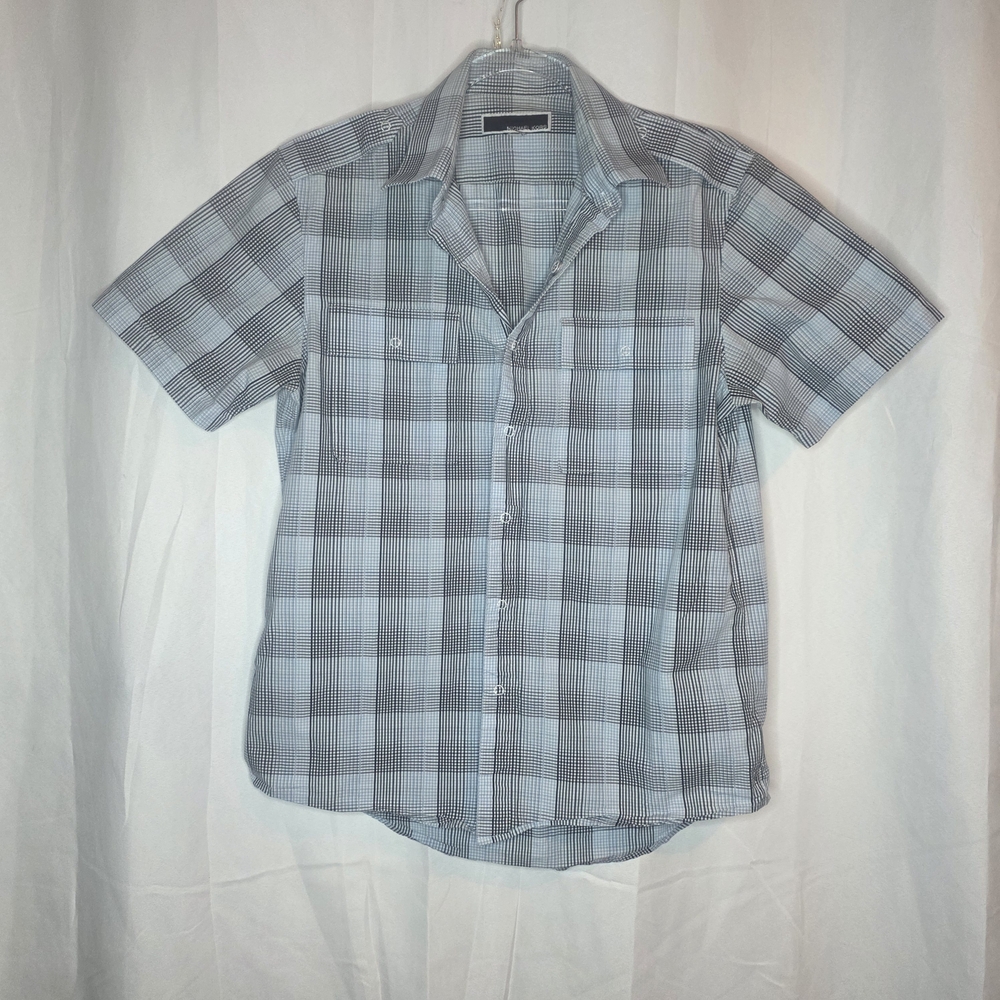 Men's Plaid Short Sleeve Shirt